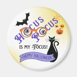 Hocus Pocus Focus Halloween Magnet