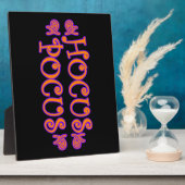 Hocus Pocus Fotoplaat (Zijkant)