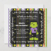 Hocus Pocus Frankenstein Birthday Kaart (Voorkant)