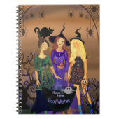 Hocus Pocus Goede Heksen Halloween Notitieboek (Voorkant)