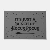 Hocus Pocus Gray Halloween Quote Deurmat (Voorkant)