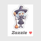 Hocus Pocus Haha: Heksen weg Grappig Sticker (Vel)