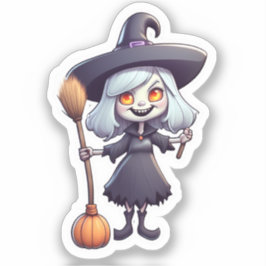 Hocus Pocus Haha: Heksen weg Grappig Sticker