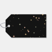 Hocus Pocus Halloween Black Gift Label Cadeaulabel (Achterkant Horizontaal)