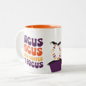 Hocus Pocus Halloween Coffee Mok (Voorkant links)