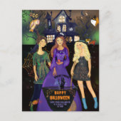 HOCUS POCUS HALLOWEEN HEKSEN BRIEFKAART (Voorkant)
