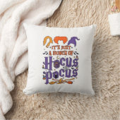 Hocus Pocus Halloween Heksen Ketel Bezem Kat M Kussen (Deken)