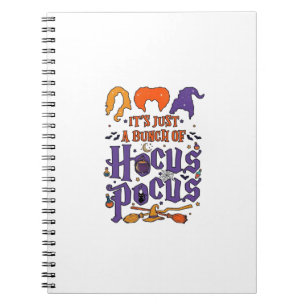 Hocus Pocus Halloween Heksen Ketel Bezem Kat M Notitieboek