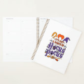 Hocus Pocus Halloween Heksen Ketel Bezem Kat M Planner (Display)
