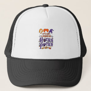 Hocus Pocus Halloween Heksen Ketel Bezem Kat M Trucker Pet
