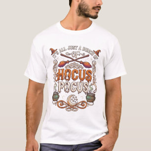 Hocus Pocus Halloween Heksenbezem Ketel_1 T-shirt