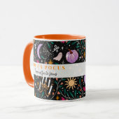 Hocus Pocus Halloween Koffie Grappig Schattig Spoo Mok (Voorkant links)