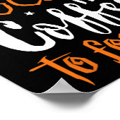 Hocus Pocus Halloween kostuum Ik heb koffie focus Poster (Hoek)