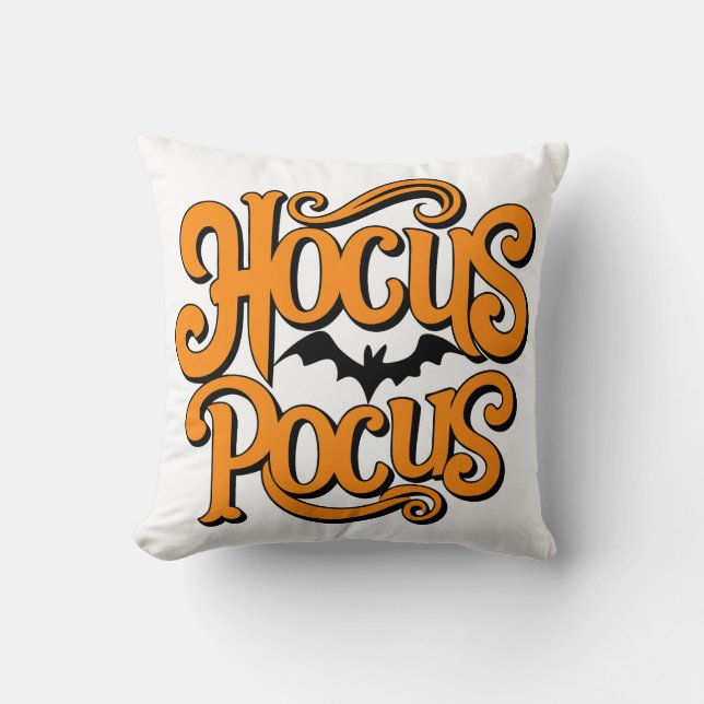 Hocus Pocus Halloween Kussen (Voorkant)