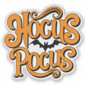 Hocus Pocus Halloween Label (Voorkant)