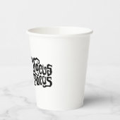 Hocus Pocus Halloween Mok – Spooky Font Coffee Cup Papieren Bekers (Links)