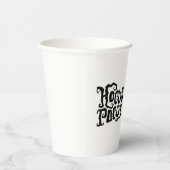 Hocus Pocus Halloween Mok – Spooky Font Coffee Cup Papieren Bekers (Rechts)