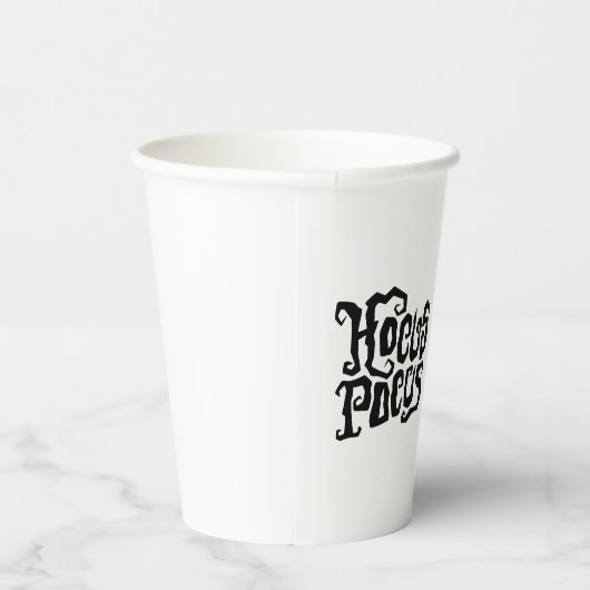Hocus Pocus Halloween Mok – Spooky Font Coffee Cup Papieren Bekers (Rechts)
