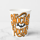 Hocus Pocus Halloween Papieren Bekers (Achterkant)