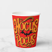 Hocus Pocus Halloween Papieren Bekers (Voorkant)