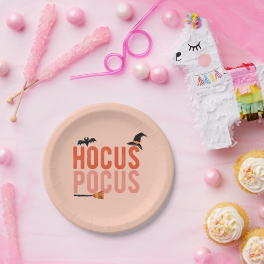 Hocus Pocus Halloween Papieren Bordje (Feest)