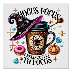 Hocus Pocus Halloween Perfect Poster