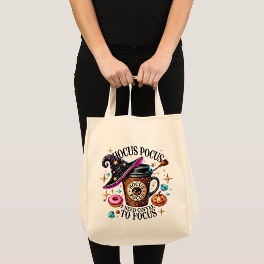 Hocus Pocus Halloween Tote Bag (Voorkant (product))