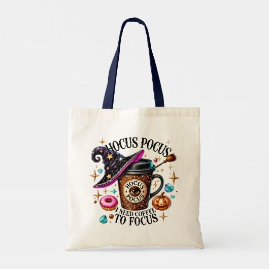 Hocus Pocus Halloween Tote Bag (Achterkant)