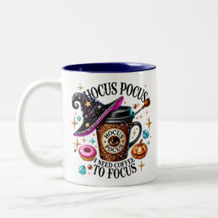 Hocus Pocus Halloween Tweekleurige Koffiemok