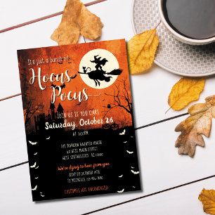 Hocus Pocus Halloween Uitnodiging