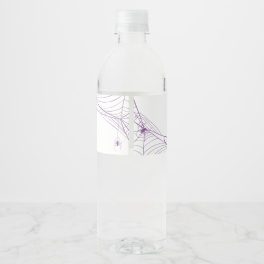 Hocus Pocus Halloween Waterfles Etiket (Achterkant)