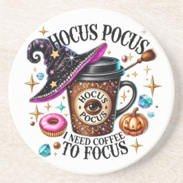 Hocus Pocus Halloween Zandsteen Onderzetter