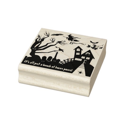 Hocus pocus! Haunted House - Rubber Stamp Rubberstempel (Stempel)