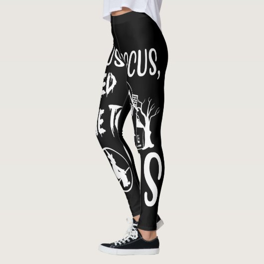 hocus pocus heb wijn nodig om te focussen leggings (Links)