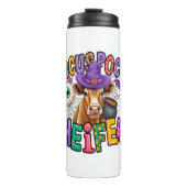 Hocus Pocus Heifer Halloween Koe Thermosbeker (Voorkant)
