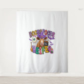 Hocus Pocus Heifer Halloween Koe Wandkleed (Voorkant)