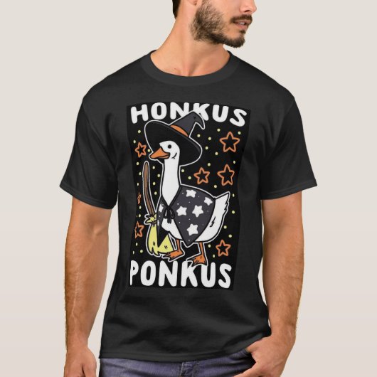 Hocus pocus honkus ponkus t-shirt (Voorkant)