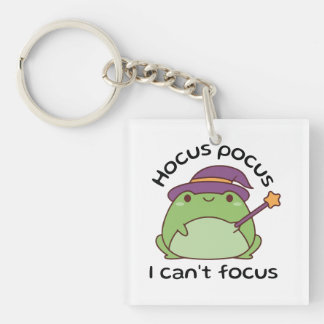 Hocus Pocus I Can’t Focus Frog Sleutelhanger