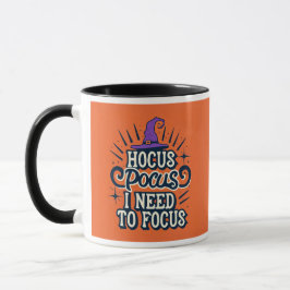 Hocus Pocus I Need to Focus - Halloween Kantoor Mok