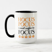 Hocus Pocus I wil koffie met naam Mok (Links)