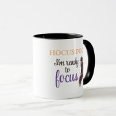 Hocus Pocus Ik ben klaar om me te focussen Mok (Voorkant rechts)