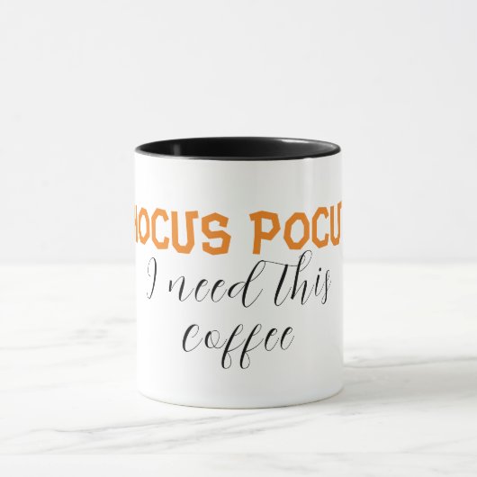 Hocus pocus Ik heb deze koffie nodig Mok (Midden)