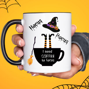 Hocus Pocus Ik heb koffie nodig om de Mok van Hall