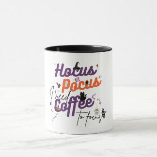Hocus Pocus Ik heb koffie nodig om me te concentre Mok