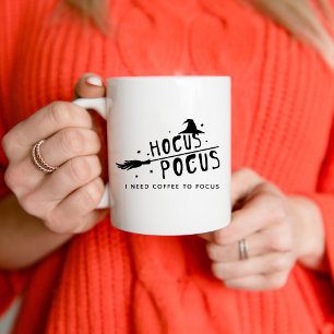Hocus Pocus Ik heb koffie nodig om me te concentre Mok