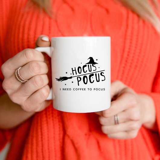 Hocus Pocus Ik heb koffie nodig om me te concentre Mok