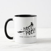 Hocus Pocus Ik heb koffie nodig om me te concentre Mok (Links)
