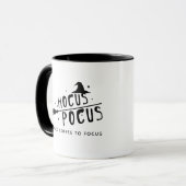 Hocus Pocus Ik heb koffie nodig om me te concentre Mok (Voorkant links)