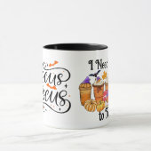 Hocus Pocus Ik heb koffie nodig om te focussen Mok (Midden)