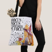 Hocus Pocus ik heb koffie nodig om te focussen Tote Bag (Dichtbij)